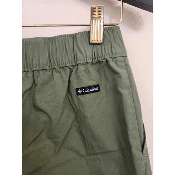 NWT Columbia Washed Out Boy's Shorts Hiking Athletic Green L - Picture 7 of 8